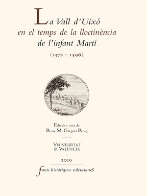 cover image of La Vall d'Uixó en el temps de la lloctinència de l'infant Martí